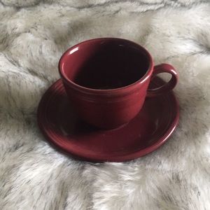 {Fiestaware} Teacup and Saucer ☕️
